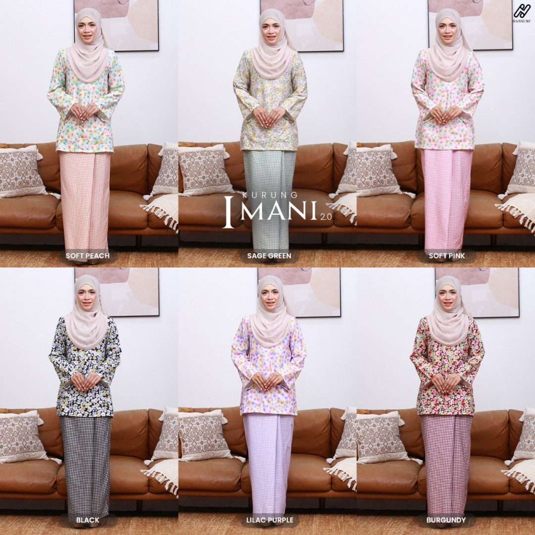 Kurung Imani 2.0 - Soft Pink