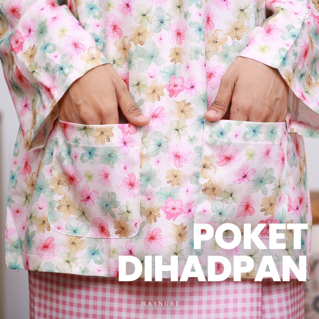 Kurung Imani 2.0 - Soft Pink