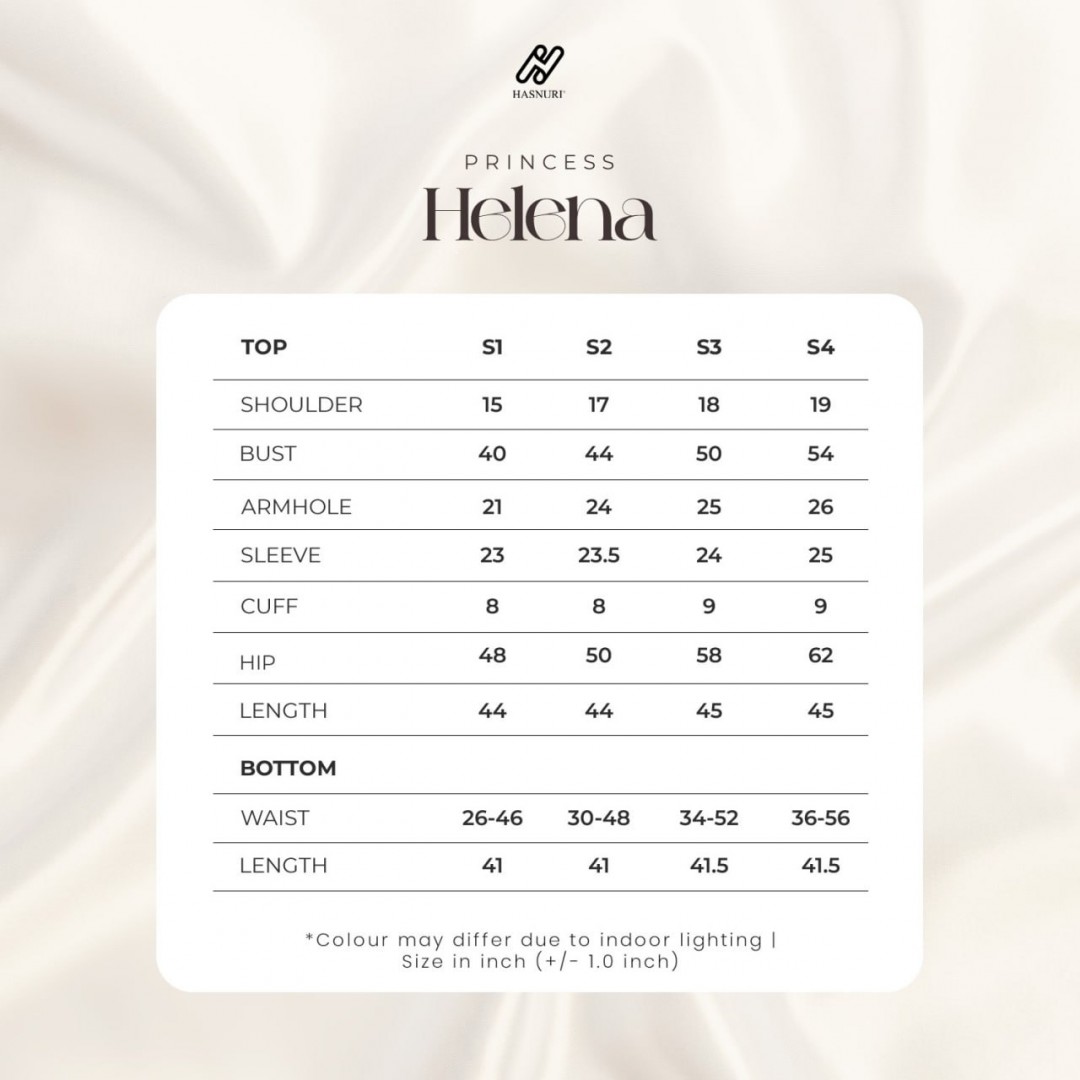 Kurung Princess Helena - Orange