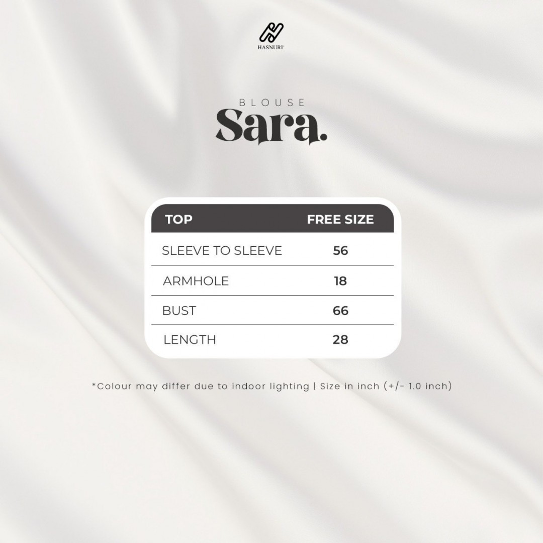 Blouse Sara V17 - Red
