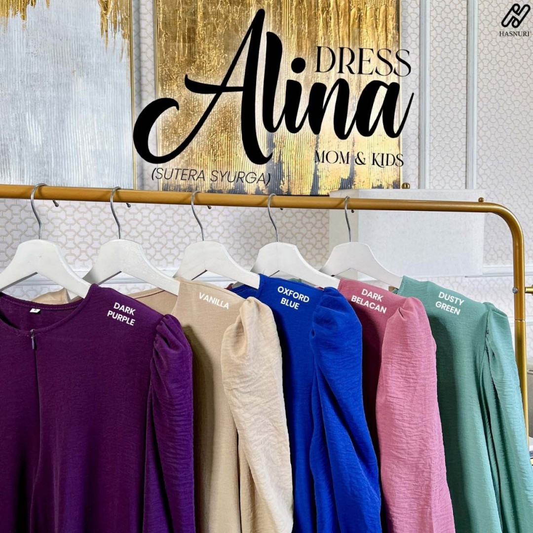 Dress Alina Kids - Dark Purple