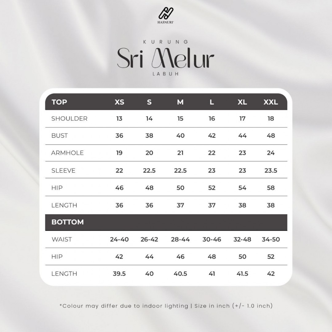 Kurung Sri Melur Labuh - Emerald Green