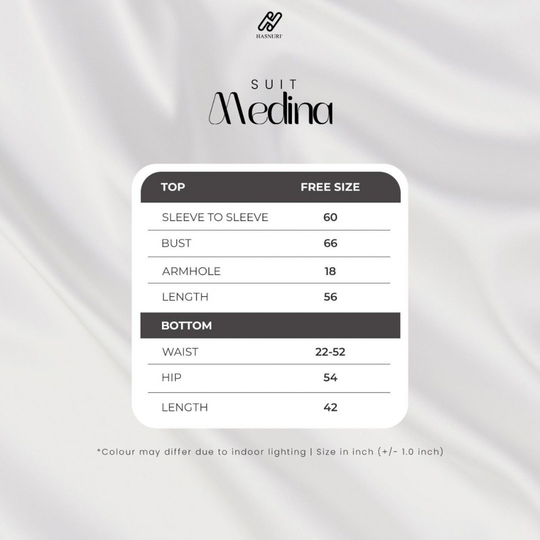 Suit Medina - Dark Belacan