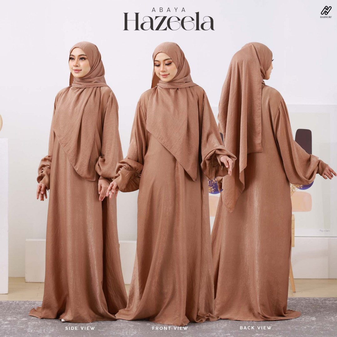 Abaya Hazeela - Rose Gold