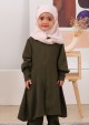 Suit Zariyah Kids - Army Green