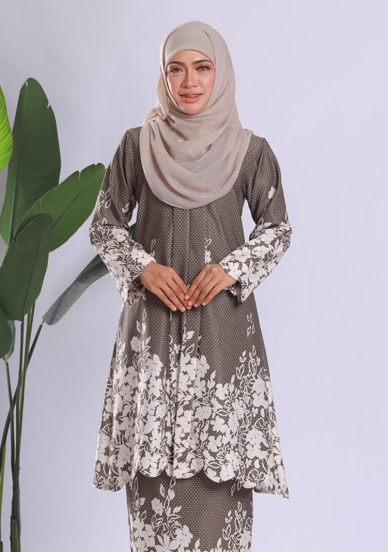 Kebaya Sri Mahsuri 3.0 - Army Green