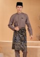 Baju Melayu Aziz - Ash Brown