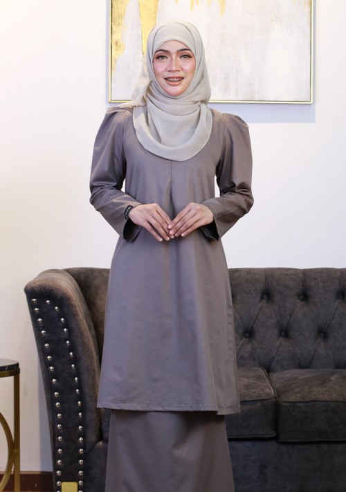 Kurung Azira - Ash Brown
