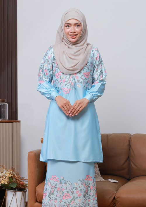 Kurung Sri Orked - Baby Blue