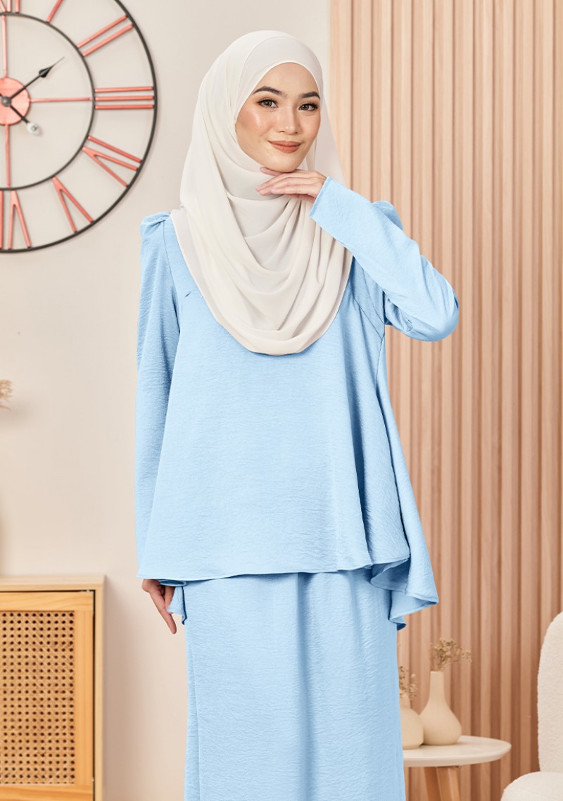 Kurung Puteri Daniya - Baby Blue