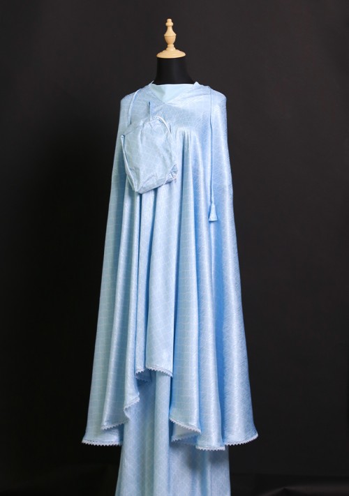 Telekung Nufa - Baby Blue
