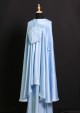 Telekung Nufa - Baby Blue