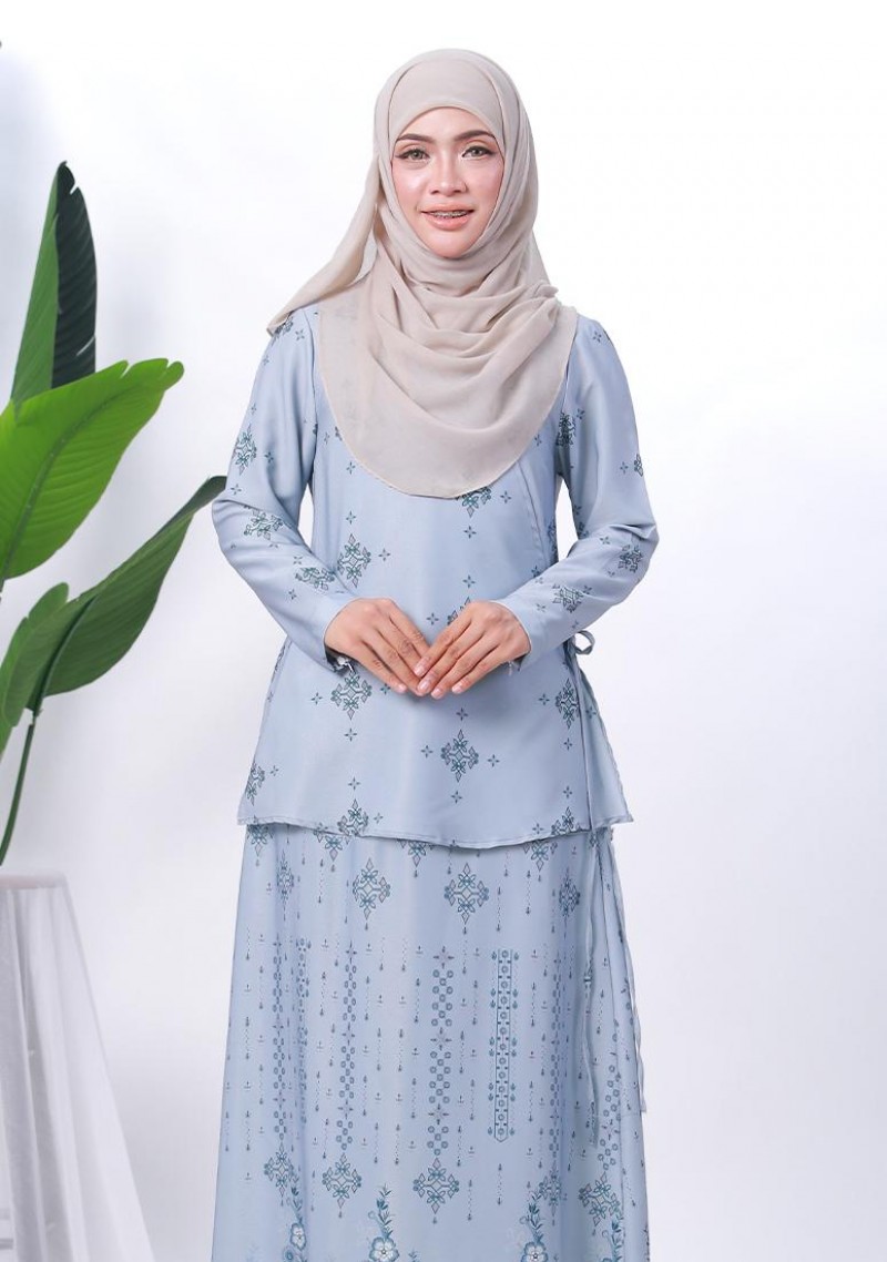 Kurung Hanami - Baby Blue