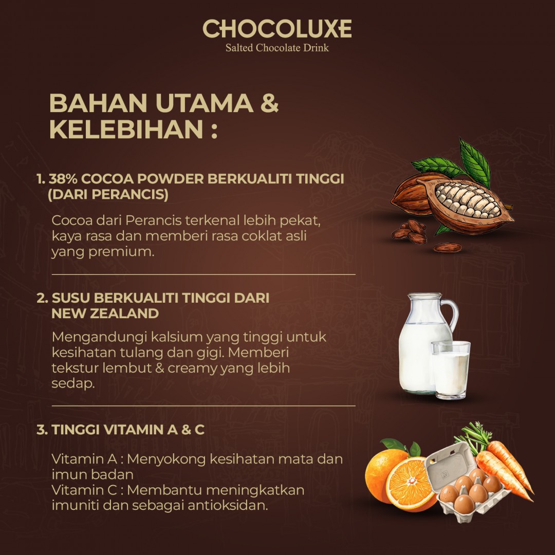 Chocoluxe Salted Chocolate Drink
