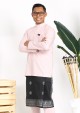 Baju Melayu Haqiem - Baby Pink