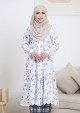 Kebaya Sri Mawar - Blackish Grey
