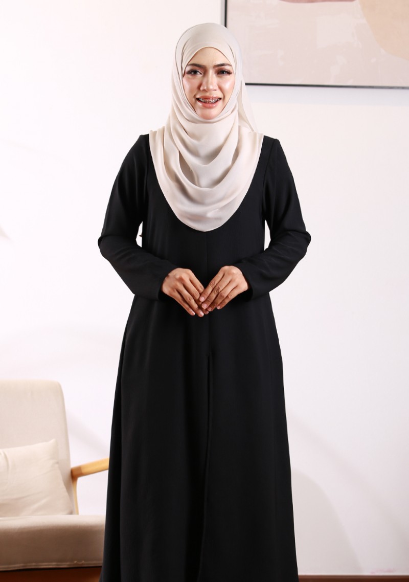 Kurung Princess Siti - Black