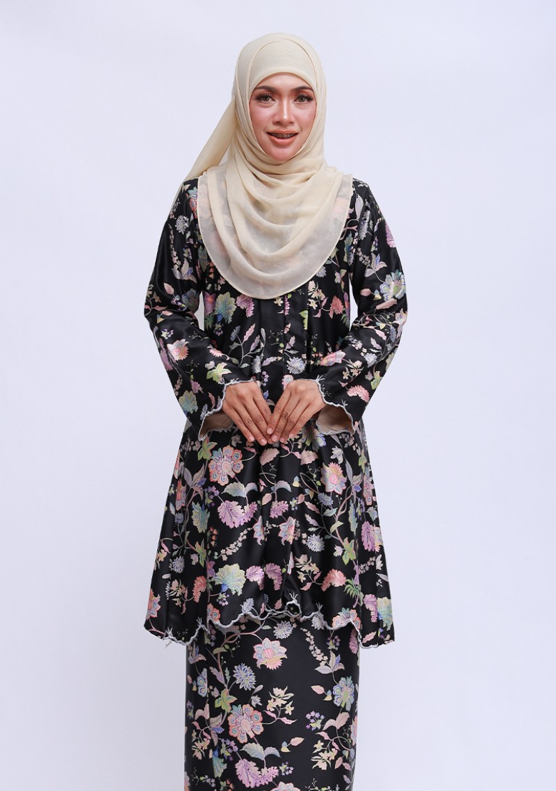 Kebaya Che Balqis - Black