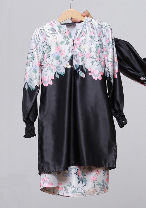 Kurung Sri Orked Kids - Black