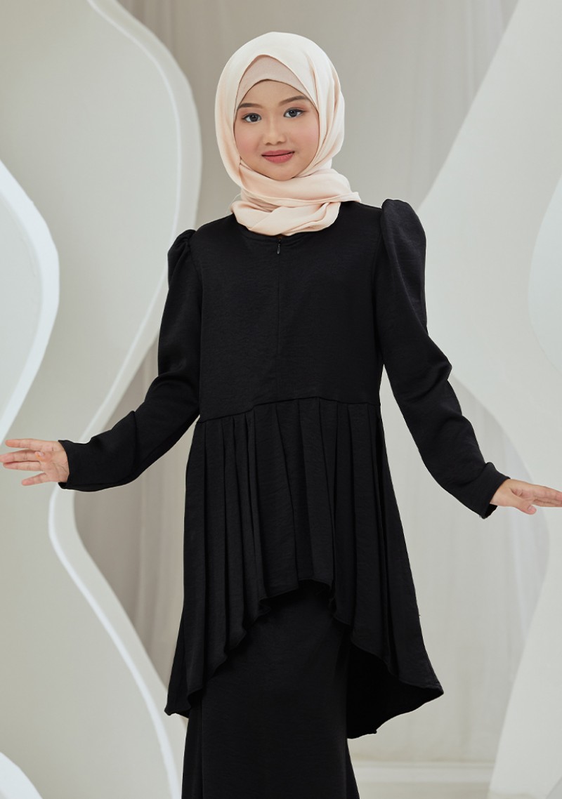 Kurung Dalia Kids - Black