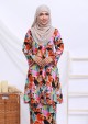 Kebaya Ainun - Black Orange
