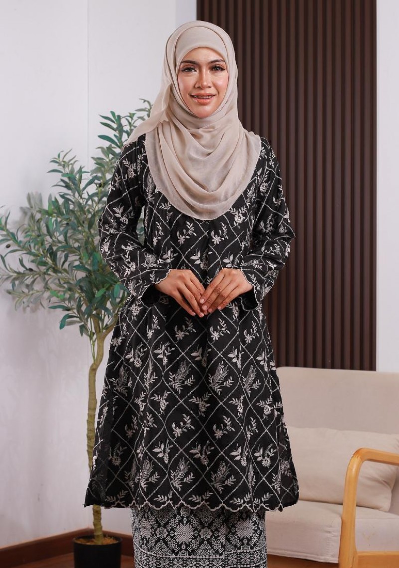Kurung Saadiah - Black