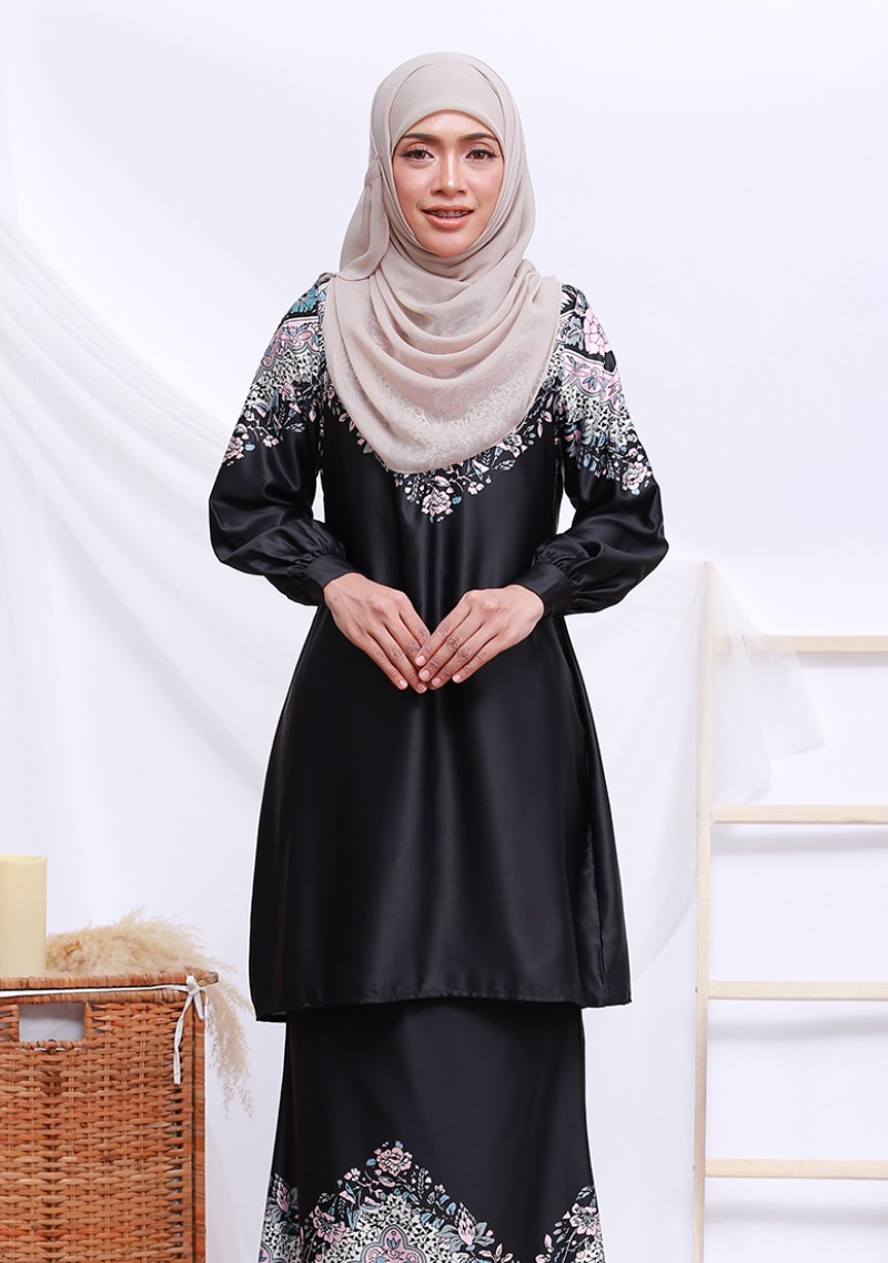 Kurung Adhwa - Black