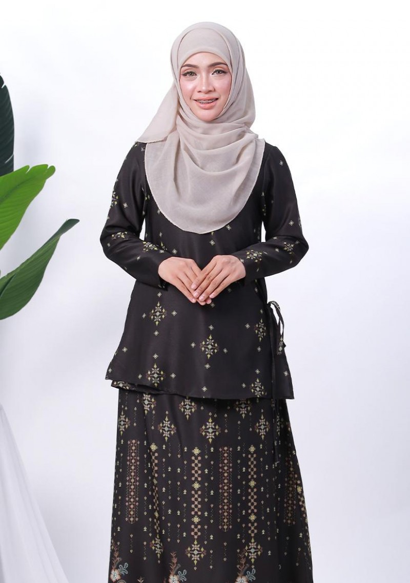 Kurung Hanami - Black