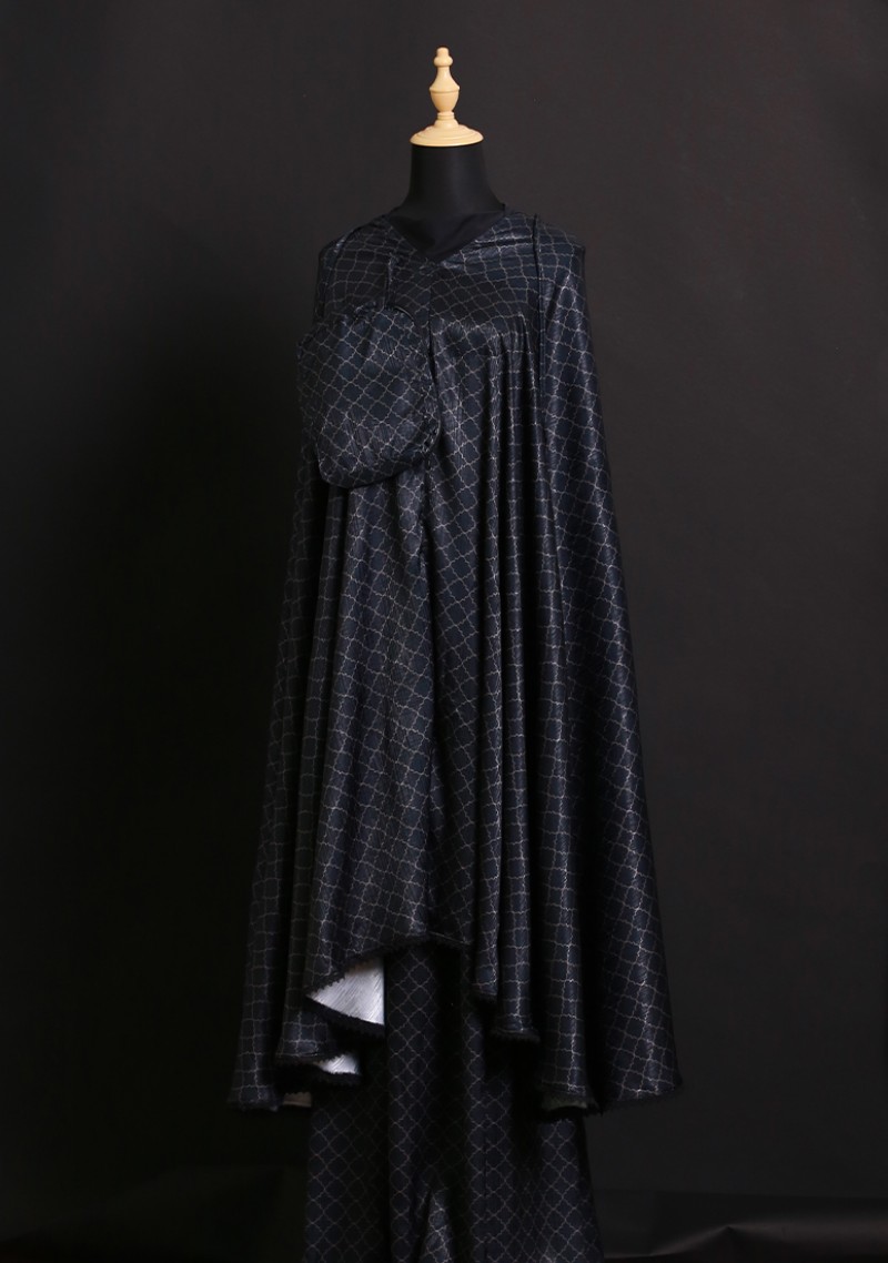 Telekung Nufa - Black