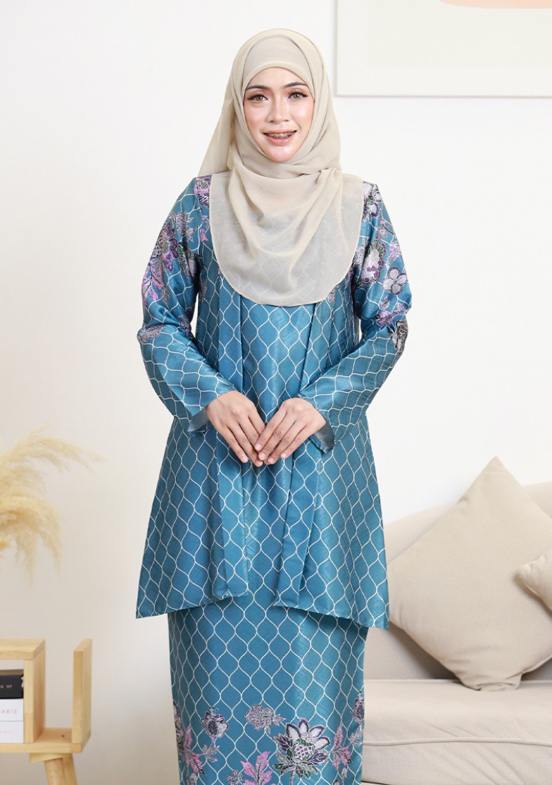 Kebaya Cik Aminah - Blue