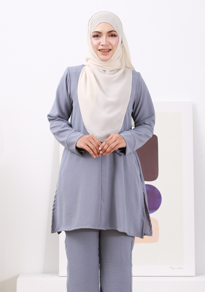 Suit Aliaa - Blue Grey
