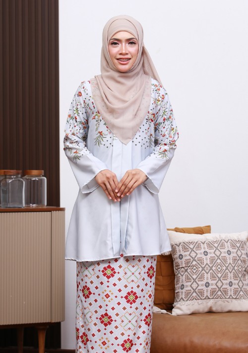 Kebaya Adinda - Blue Grey