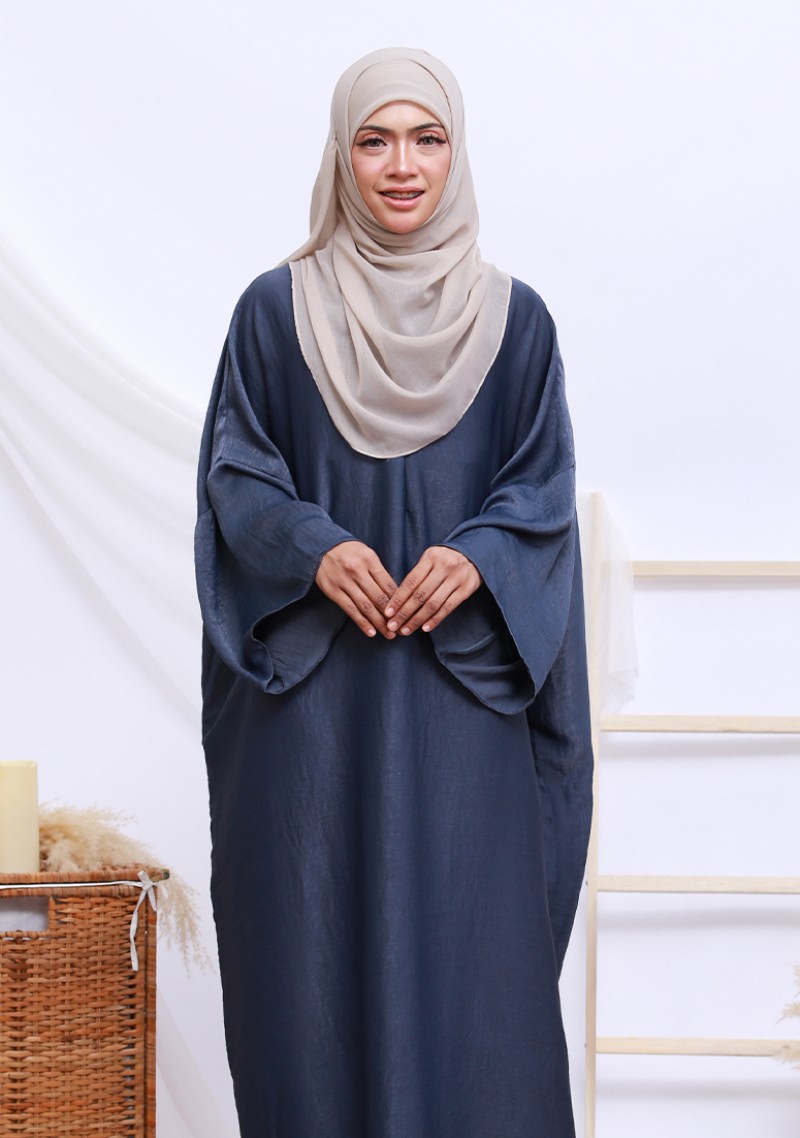 Abaya Ermina - Blue Grey