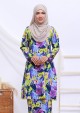 Kurung Aida - Bluish Purple