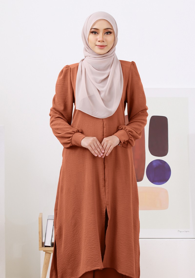 Suit Nur Zakiya - Brown