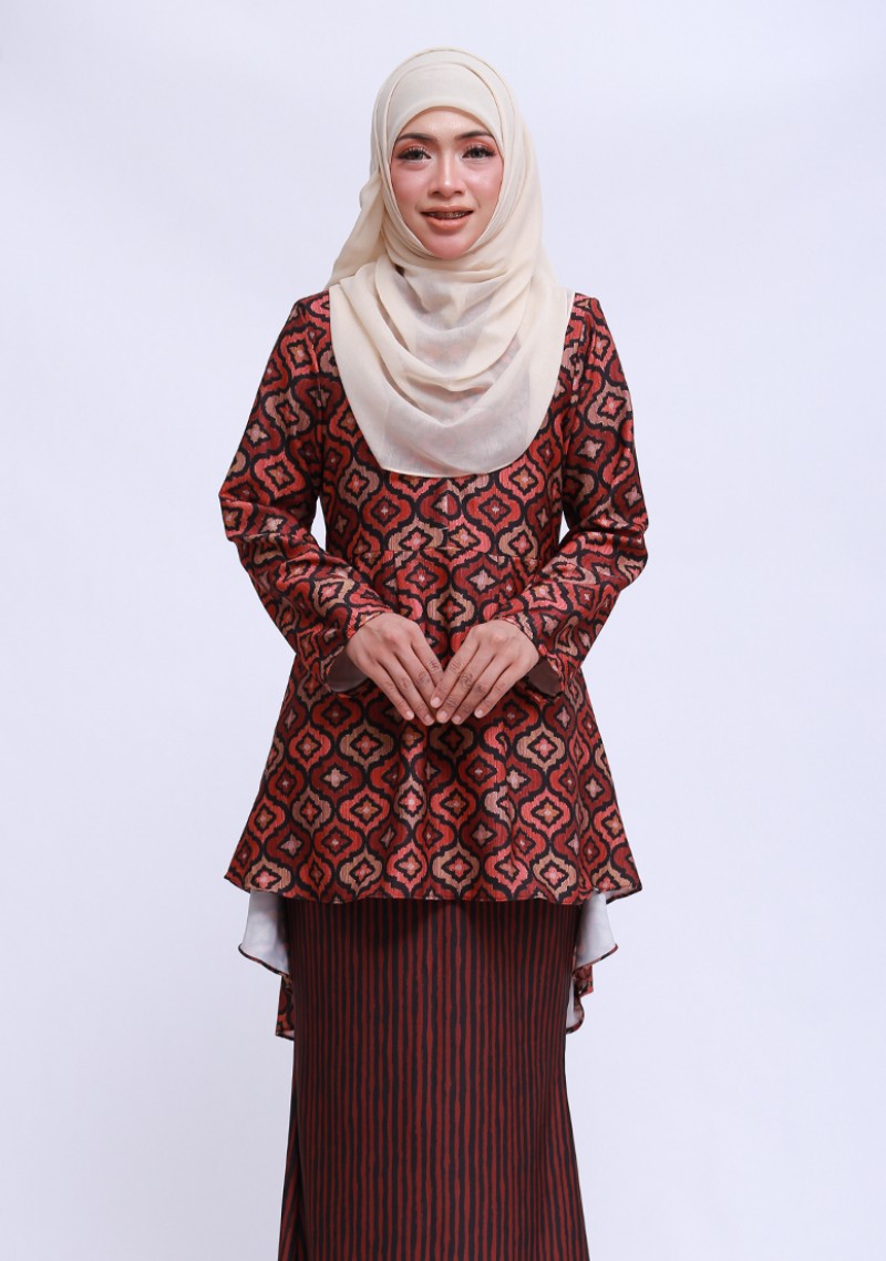 Kurung Che Dalila - Brown