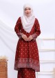 Kurung Che Fateha 2.0 - Burgundy