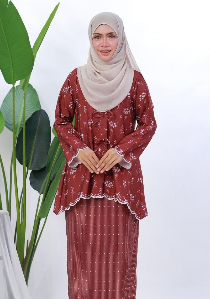 Kurung Dang Ara 8.0 - Burgundy