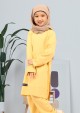 Suit Syaqila Kids - Butter Yellow