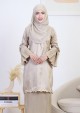 Kurung Wan Sofea - Champagne