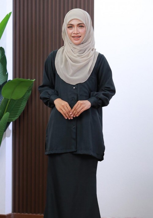 Kurung Nuhaa - Charcoal
