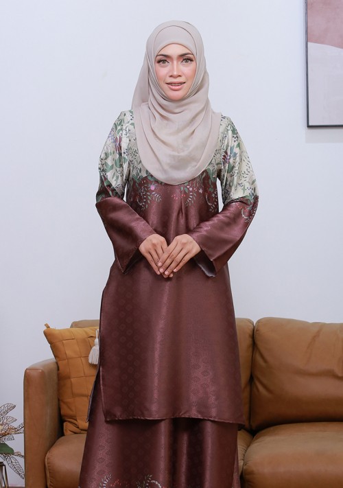 Kurung Princess Aireen 3.0 - Chocolate Mint