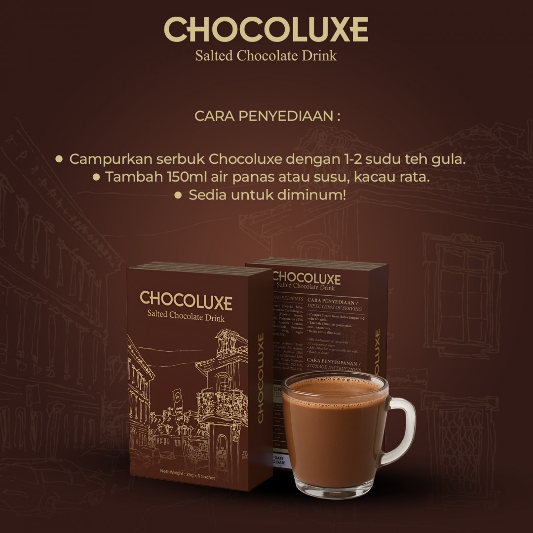 Chocoluxe Salted Chocolate Drink