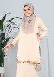 Kurung Fateema - Cream