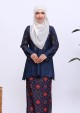 Kurung Amna Mini - Dark Blue