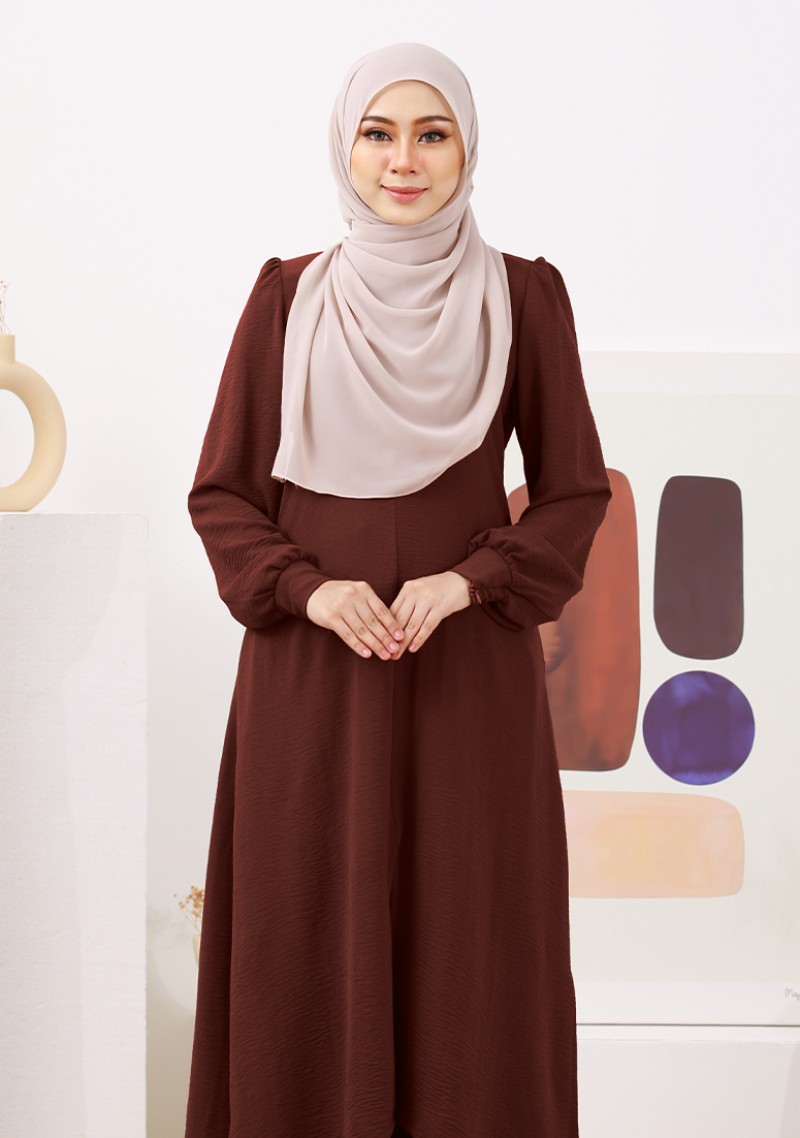 Suit Nur Zakiya - Dark Choc