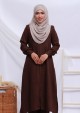 Suit Zakiya Linen - Dark Choc
