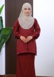 Kurung Nuhaa - Deep Maroon