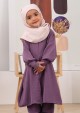 Suit Zariyah Kids - Deep Mauve