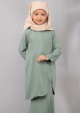 Kurung Sakina Kids - Dusty Green